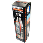 18 oz Stainless-Steel Flask and Safe - 6 Pieces Per Retail Ready Display 22931 ROUGHNECK