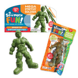 Stretchy Sand Soldier Toy - 12 Pieces Per Pack 22956
