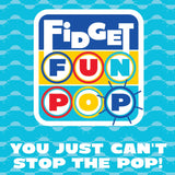 Fidget Pop Pencil Case- 6 Pieces Per Retail Ready Display 23033 KIPP BROTHERS