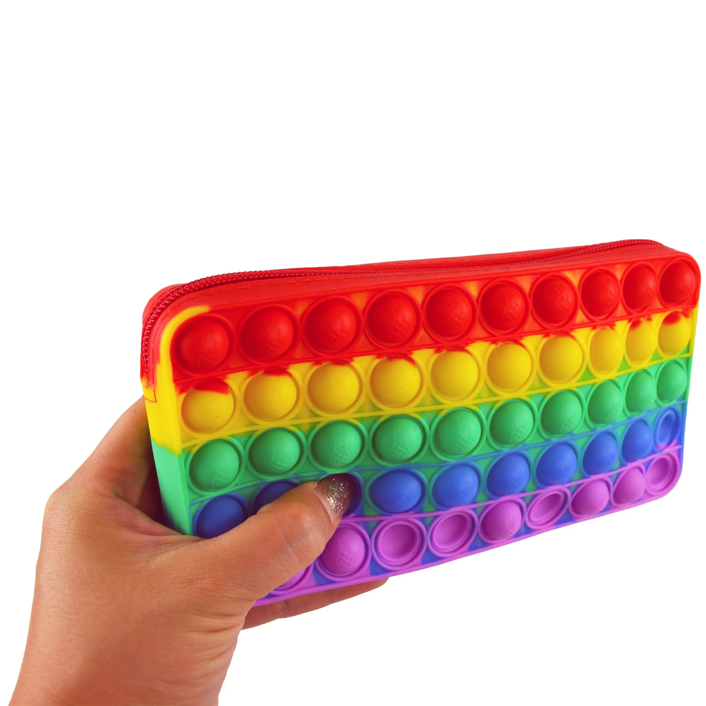 Fidget Pop Pencil Case- 6 Pieces Per Retail Ready Display 23033 KIPP BROTHERS