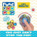 Fidget Pop Spinner Toy - 24 Pieces Per Retail Ready Display 23035 KIPP BROTHERS
