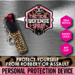 Tac Gear Defense Spray 6 Pieces Per Retail Ready Display 23102 TAC GEAR