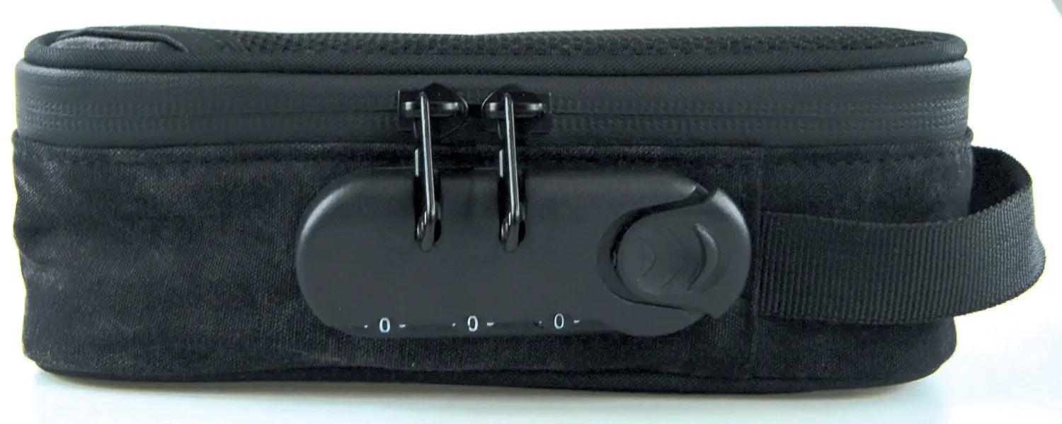 Smell Proof Small Canvas Lock Bag with Tool Organizer - 6 Pieces Per Retail Ready Display 23114 SMOKEZILLA