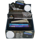 Ultra-Thin Canvas Wallet- 6 Pieces Per Display 23198