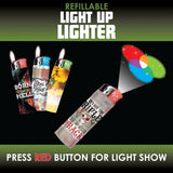 Country Girl Light-Up Lighter - 30 Pieces Per Retail Ready Display 23248 SMOKEZILLA