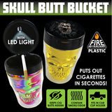 Skull Butt Bucket Ashtray - 6 Pieces Per Retail Ready Display 23301