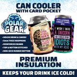 Neoprene Can & Bottle Cooler Coozie with Card Pocket- 6 Pieces Per Retail Ready Display 23737