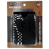 Canvas RFID Block Slim Wallet- 6 Pieces Per Retail Ready Display 23746