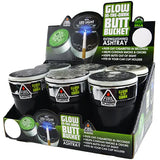 Glow-in-the-Dark Butt Bucket Ashtray Display