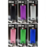 Metal Lighter Clip Case with Bottle Opener - 12 Pieces Per Retail Ready Display 23816