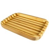 Bamboo Wood Roll Tray - 6 Pieces Per Retail Ready Display 23892