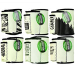 Neoprene Glow in The Dark Bottle Suit Cooler with Cigarette Pouch - 6 Pieces Per Retail Ready Display 24192 POLAR GEAR