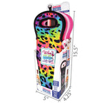 Neoprene Wine Bottle Carrier with Rhinestones - 6 Per Pieces Retail Ready Display 24520 POLAR GEAR