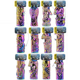 Metal Rainbow Mystic Lighter Case with Bottle Opener- 12 Pieces Per Retail Ready Display 24829