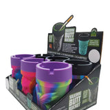 Silicone Butt Bucket Ashtray - 6 Per Retail Ready Display 25428 SMOKEZILLA