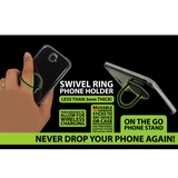 Phone Ring Swivel Holder - 12 Pieces Per Retail Ready Display 25562 GADGET GEAR