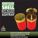 Shot Gun Shell Butt Bucket Ashtray - 6 Per Retail Ready Display 26105