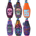Neoprene Rhinestone Bottle Suit Cooler - 6 Per Retail Ready Display 26449 POLAR GEAR