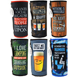 Neoprene 24 oz Can & Bottle Cooler Coozie- 6 Pieces Per Retail Ready Display 26452