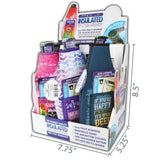 Neoprene 16 Oz Bottle Suite Coozie with Card Pocket - 6 Per Retail Ready Display 26455