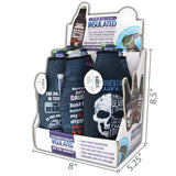 Neoprene Can and Bottle Cooler Coozie - 6 Pieces Per Retail Ready Display 26606