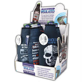 Neoprene Can and Bottle Cooler - 6 Pieces Per Retail Ready Display 26606 POLAR GEAR