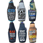 Neoprene Can and Bottle Cooler - 6 Pieces Per Retail Ready Display 26612 POLAR GEAR
