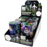 Full Print Butt Bucket Ashtray with LED Light - 6 Per Retail Ready Display 26631