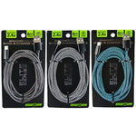 Charging Cable Elite Braided USB to USB-C 6FT - 3 Pieces Per Pack 28171 GADGET GEAR