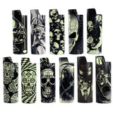 Glow in The Dark Metal Lighter Case - 12 Pieces Per Retail Ready Display 28294