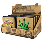 Hemp Metal Cigarette Case with Hinge - 8 Pieces Per Retail Ready Display 30001 SPICY ZILLA