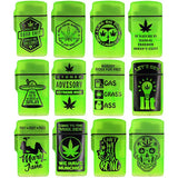 Glow in The Dark Flip Top Lighter - 15 Pieces Per Retail Ready Display 30011 SPICY ZILLA
