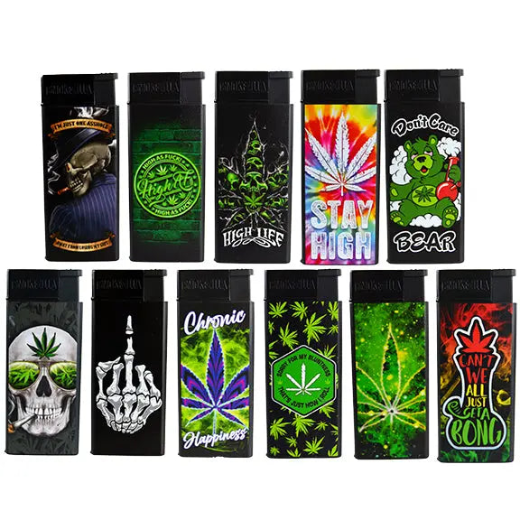 Torch Lighter Cigarette Saver - 12 Pieces Per Retail Ready Display 30019 SPICY ZILLA