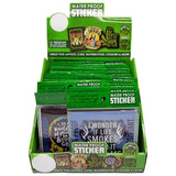 Waterproof Sticker 24 Pieces Per Retail Ready Display 30034 SPICY ZILLA