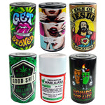 Printed Vacuum Jar Container 6 Pieces Per Retail Ready Display 30037 SPICY ZILLA