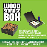 Wood Storage Stash Box- 3 Pieces Per Retail Ready Display 40329