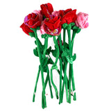 Valentine's Day Jumbo Plush Rose Floor Display - 12 Pieces Per Retail Ready Display 40342