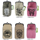 Canvas Cigarette Pouch- 6 Pieces Per Retail Ready Display 41382