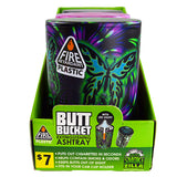 Full Print Butt Bucket Ashtray with LED Light - 3 Per Retail Ready Display 41392
