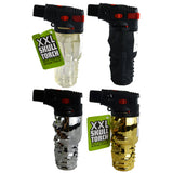 Metallic XXL Skull Torch Lighter - 6 Pieces Per Retail Ready Display 41426
