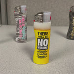 Refillable Light Up Curve Lighter