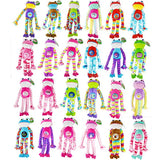 Plush Peace Frog Assortment Floor Display - 24 Pieces Per Retail Ready Display 88186 KIPP BROTHERS