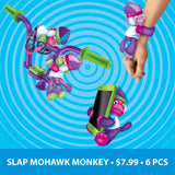 Plush Mohawk Monkey Assortment Floor Display - 24 Pieces Per Retail Ready Display 88343 KIPP BROTHERS