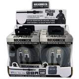 Charging Cable Roughneck Assortment 10FT 2.4 Amp - 6 Pieces Per Retail Ready Display 88380