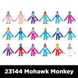 Plush Mohawk Monkey Assorted Floor Display - 30 Pieces Per Retail Ready Display 88398