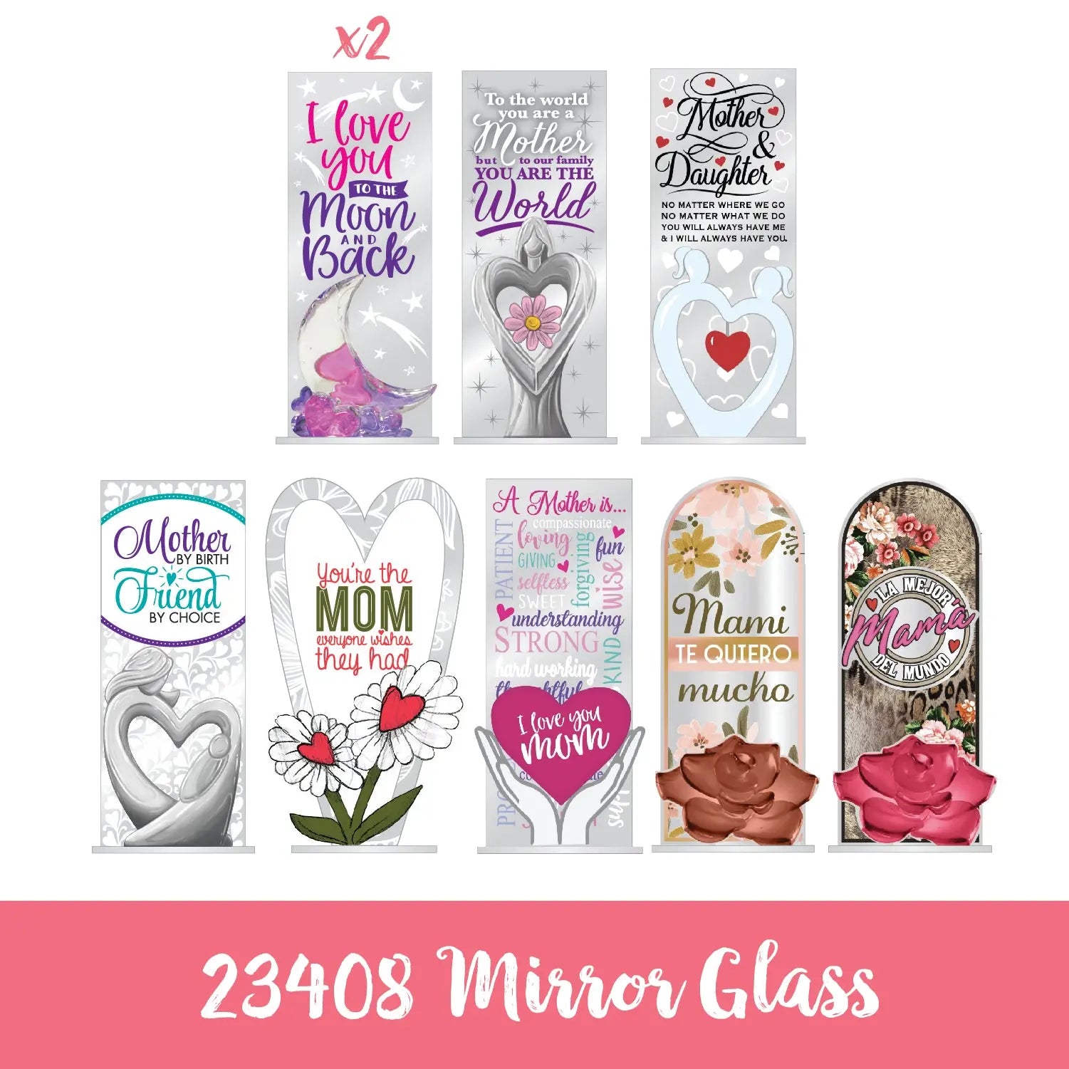 Mother's Day Celebrate Mom Assortment Floor Display - 96 Pieces Per Retail Ready Floor Display 88434 KIPP BROTHERS