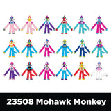 Plush Mohawk Monkey Assorted Floor Display- 30 Pieces Per Retail Ready Display 88436