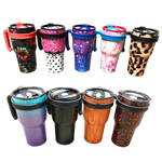 30 oz Insulated Stainless-Steel Cup with Handle Assortment Floor Display - 24 Pieces Per Retail Ready Display 88446 ROUGHNECK