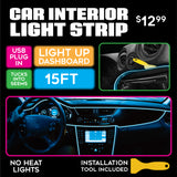 Car Lighting & Auto Accessories Assortment Floor Display- 40 Pieces Per Retail Ready Display 88467