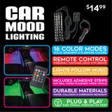 Car Lighting & Auto Accessories Assortment Floor Display- 40 Pieces Per Retail Ready Display 88467